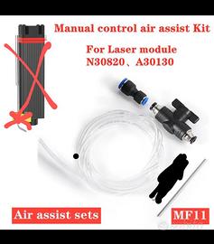 Kit airassist per Incisore laser