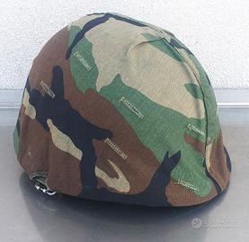 Elmo U.S. Army M1/T21 anni '70/80 telino woodland