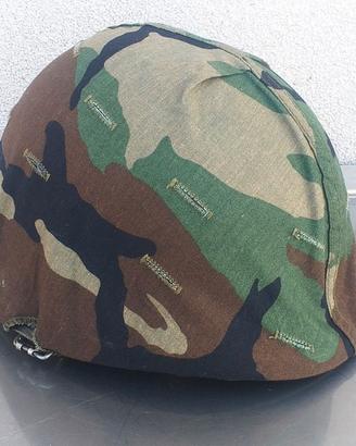 Elmo U.S. Army M1/T21 anni '70/80 telino woodland