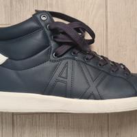 Scarpe Armani n43.5 pari al nuovo blu e bianche