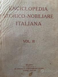 Enciclopedia storico nobiliare italiana
