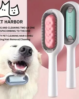 Spazzola Cani Gatti 3 in 1 Autopulente