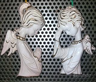 Angioletti in ceramica