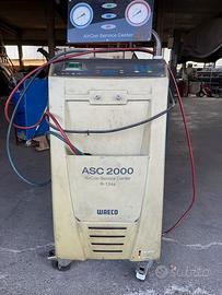 Stazione di ricarica aria condizionata auto