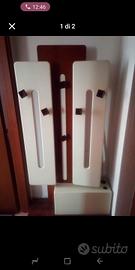 attaccapanni  portaombrelli in legno 