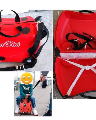 Trolley Trunki da viaggio Cavalcabile per bambini