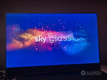 sky glass 55"colore blu