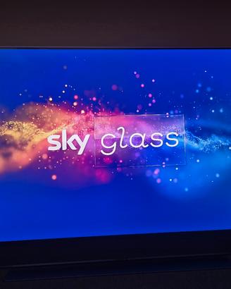 sky glass 55"colore blu