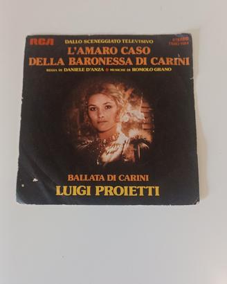 Vinile "L'amaro caso della principessa di Carini" 