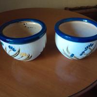 coppia vasi in ceramica