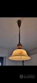lampadario vintage 