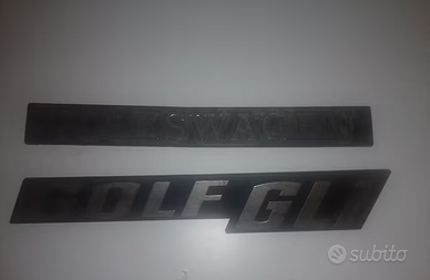 Ricambi Vw Golf Mk1 prima serie (anche GTI-Cabrio)