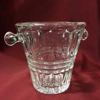 Secchiello ghiaccio vintage originale - in vetro