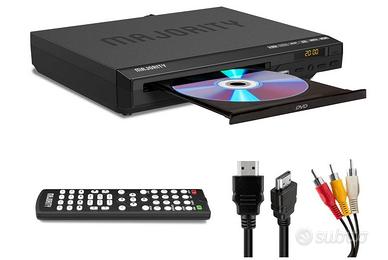 MAJORITY DVD Lettore per TV e Smart TV con HDMI 10