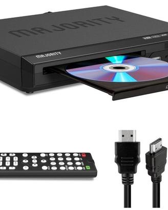 MAJORITY DVD Lettore per TV e Smart TV con HDMI 10