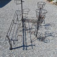 portavasi di metallo