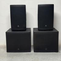 JBL EON 615+618S: 2 Teste 15" + 2 Sub 18" + Cover