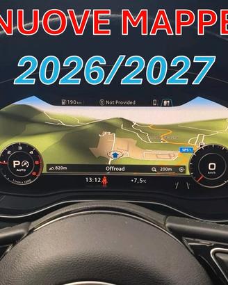 AGGIORNAMENTO MAPPE 2026/2027 AUDI