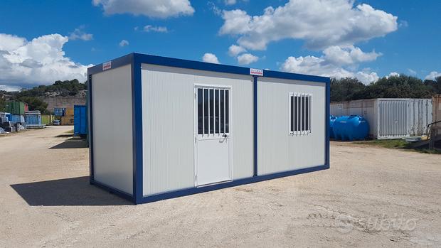 Container box prefabbricato - dim. 6,00 x 2,40 m