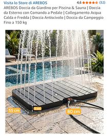 Doccia da giardino arebos
