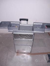 Trolley in alluminio multiuso 