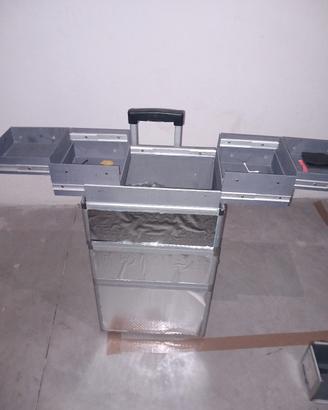Trolley in alluminio multiuso 