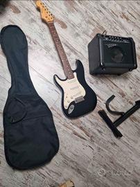 Chitarra Elettrica ed Amplificatore per mancini