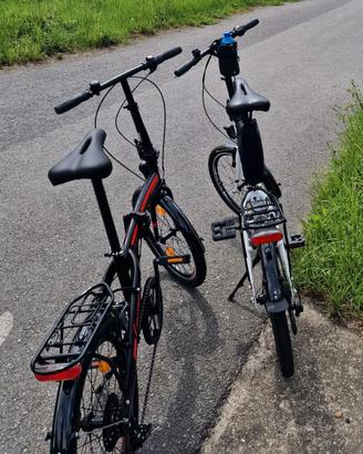 2 Biciclette Pieghevoli Licorne 20" Pari al Nuovo
