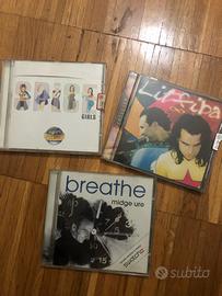 3 cd originali spice - litfiba - breathe