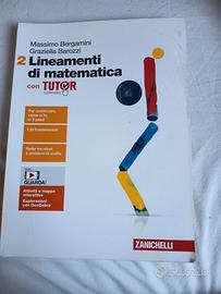 Lineamenti di matematica 2 Zanichelli 
