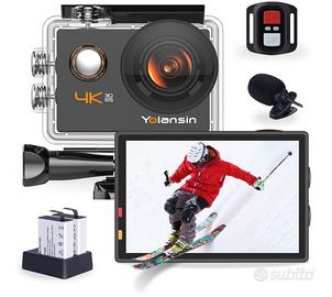 Action Cam 4K Fotocamera 20MP 40M Impermeabile