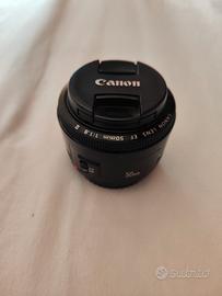 OBBIETTIVO CANON 50MM