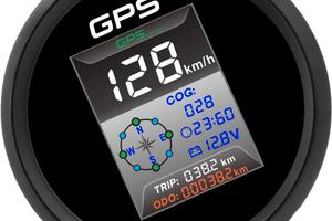 Indicatore di velocità GPS, 85mm Tachimetro GPS