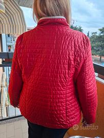 giubbino leggero rosso