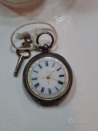 Orologio argento vintage Funzionante Fine 800