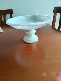 alzata  centro tavola di  marmo