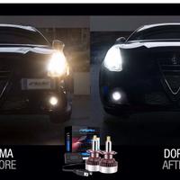 ✅X2 LED ANABBAGLIANTI ALFA ROMEO GIULIETTA 25000lm