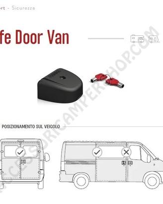 CHIUSURA DI SICUREZZA SAFE DOOR VAN FIAMMA PER MIN