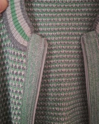 cardigan metallo nuovo di Elena Mirò, perfetto.