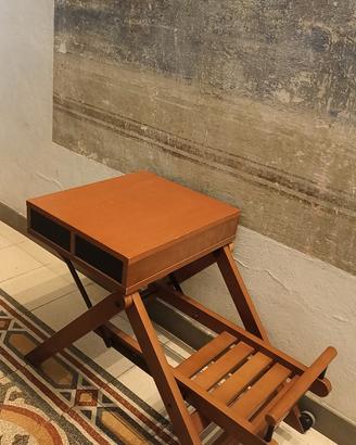 Seggiola pieghevole Foppapedretti pulizia scarpe c