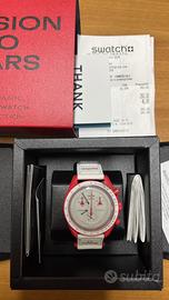 Swacth omega x moon mission to mars