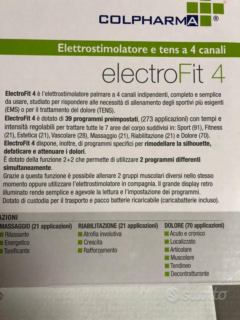 Elettrostimolatore electroFit4 - Sports In vendita a Novara