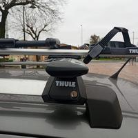 KIT COMPLETO BARRE PORTABICI  2 PORTASCI THULE