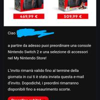 Switch 2 preorder My Nintendo Store 