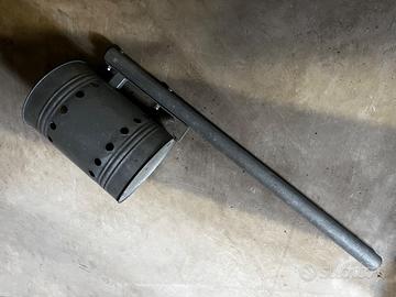 Cestino portarifiuto per esterno zincatura a caldo