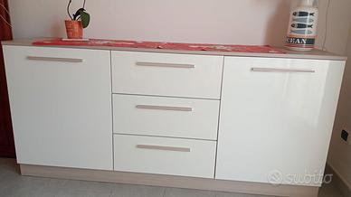 credenza, madia bianca 