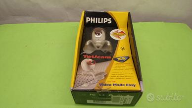 Webcam Philips con microfono incorporato, interfac