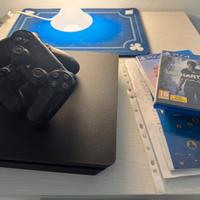 PS4 slim 1000 GB + giochi