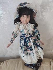 bambola vintage porcellana 