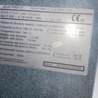 Stufa a pellets ad aria 8 kw